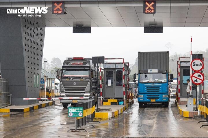 Nông sản Việt vào mùa, xe hàng nườm nượp đổ lên cửa khẩu Lạng Sơn - Ảnh 1