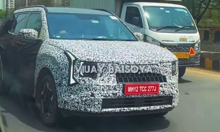 Kia Seltos thế hệ mới lộ thêm ảnh chạy thử: Hai phiên bản, đủ tùy chọn động cơ từ xăng tới thuần điện giống Creta mới, có AWD - Ảnh 5