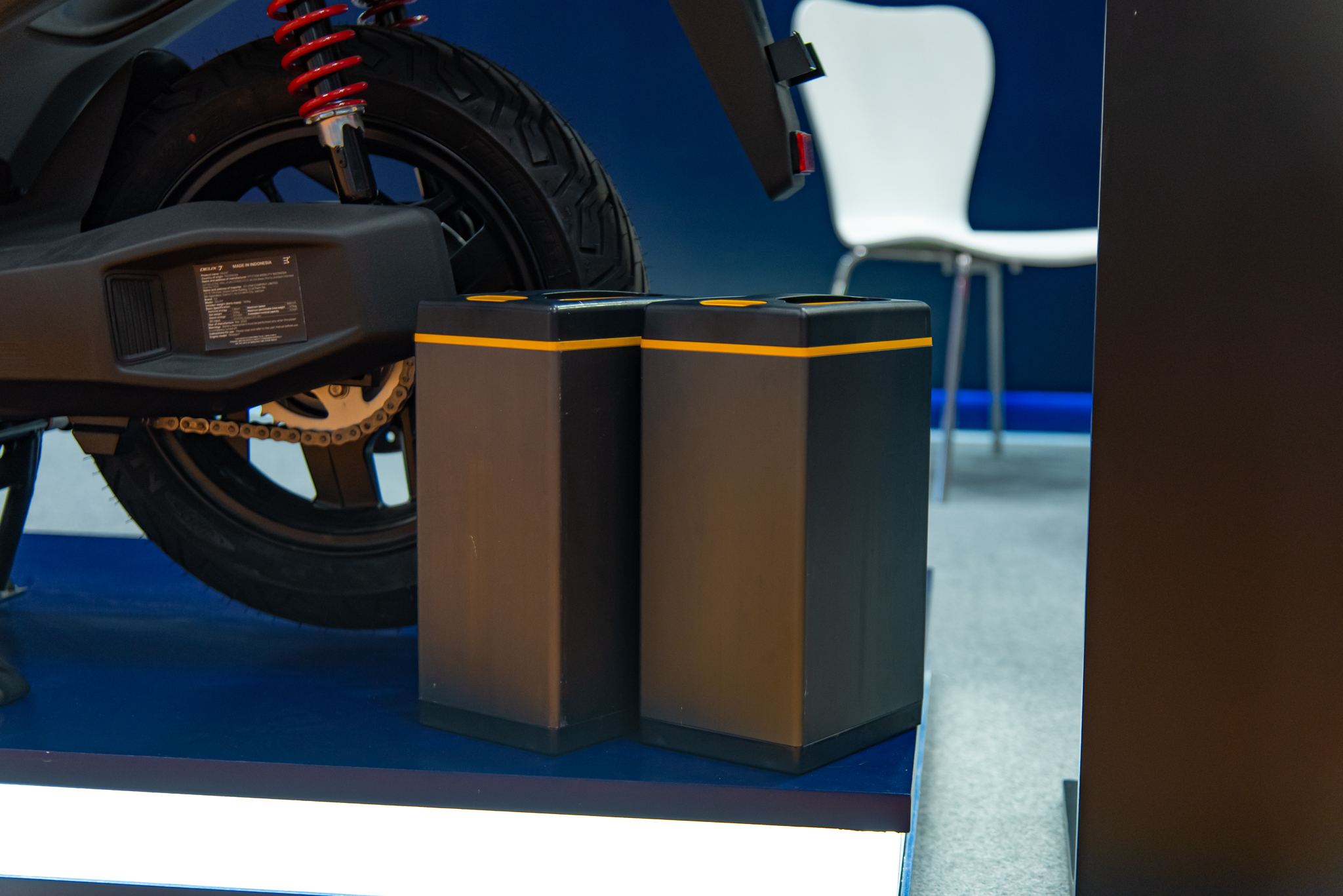 E3 Mobility Deux7 - Xe máy điện Hàn Quốc mới lạ về Việt Nam: Giá dự kiến 100 triệu đồng, nhỏ hơn SH, chạy 120km/sạc - Ảnh 18