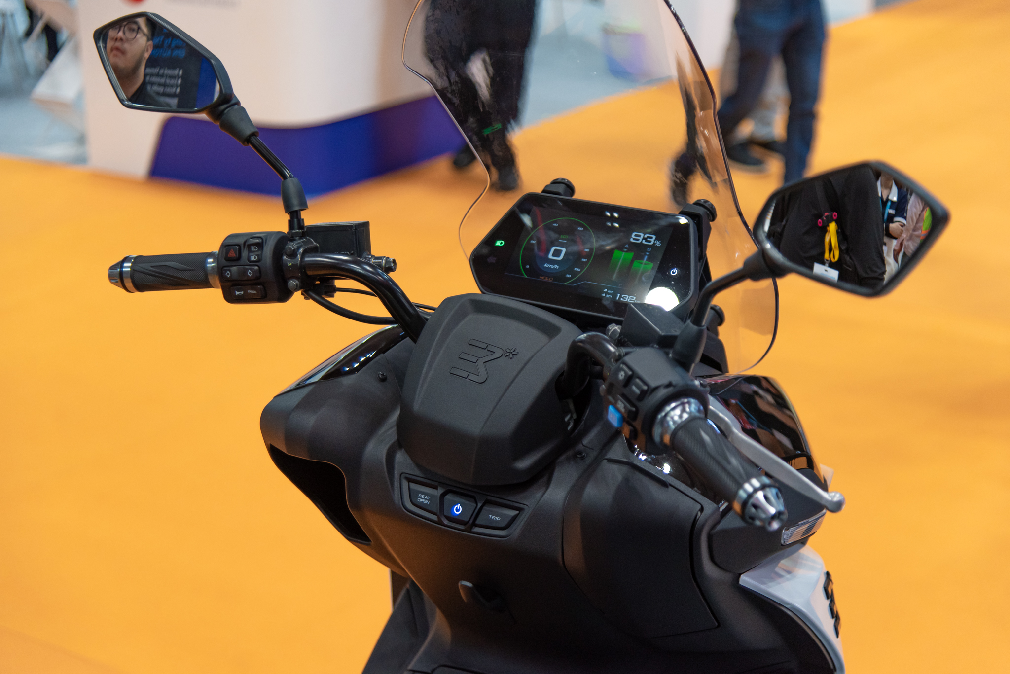 E3 Mobility Deux7 - Xe máy điện Hàn Quốc mới lạ về Việt Nam: Giá dự kiến 100 triệu đồng, nhỏ hơn SH, chạy 120km/sạc - Ảnh 7