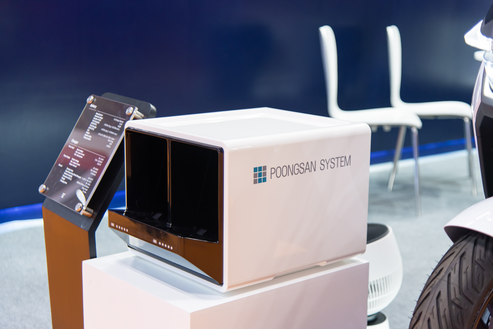 E3 Mobility Deux7 - Xe máy điện Hàn Quốc mới lạ về Việt Nam: Giá dự kiến 100 triệu đồng, nhỏ hơn SH, chạy 120km/sạc - Ảnh 19