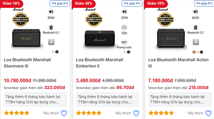 Bị công an khởi tố, loa giả thương hiệu Marshall vẫn bán tràn lan trên mạng - Ảnh 2