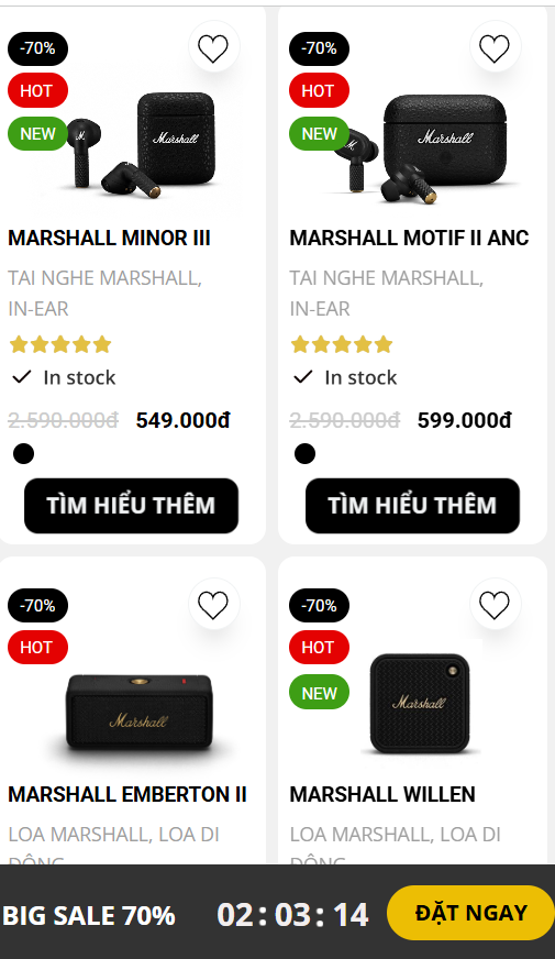 Bị công an khởi tố, loa giả thương hiệu Marshall vẫn bán tràn lan trên mạng - Ảnh 1