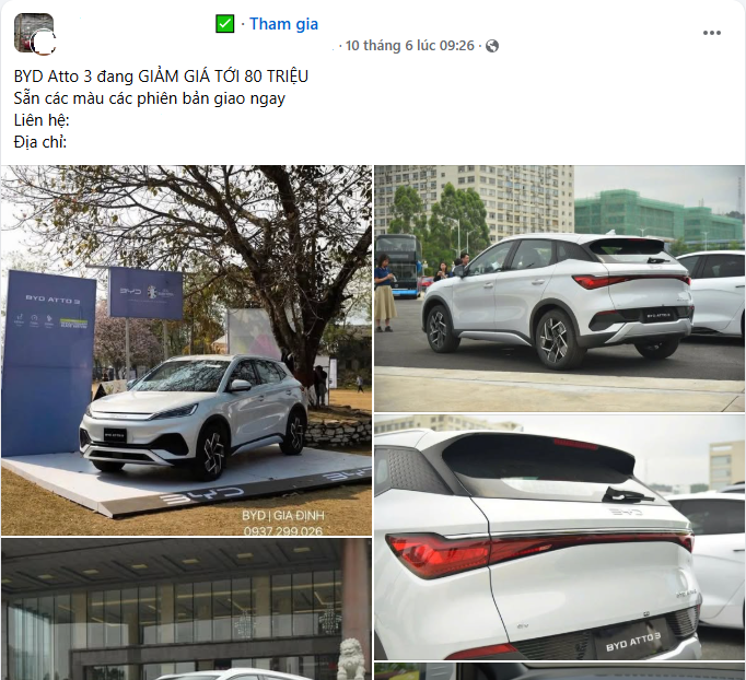 Loạt xe BYD giảm giá mạnh tại Việt Nam, có mẫu 'sale-off' gần 200 triệu - Ảnh 2