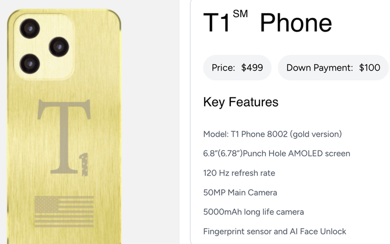 Vừa ra mắt, smartphone "Made in USA" giá 499 USD của ông Trump đã bị truyền thông Mỹ nghi ngờ - Ảnh 1
