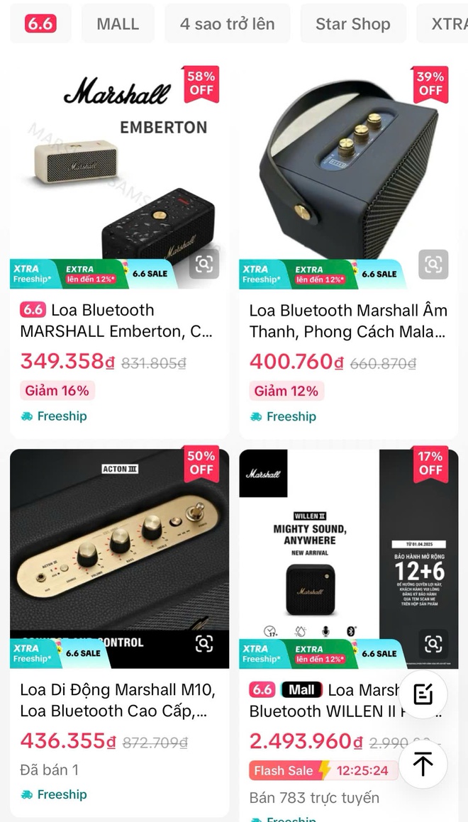 Bị công an khởi tố, loa giả thương hiệu Marshall vẫn bán tràn lan trên mạng - Ảnh 3