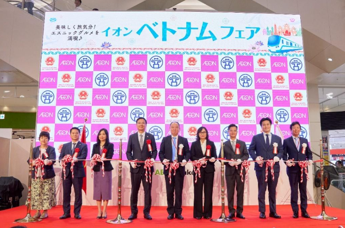 AEON nhân rộng tổ chức tuần hàng Việt Nam 2025 ở nhiều thị trường châu Á - Ảnh 1