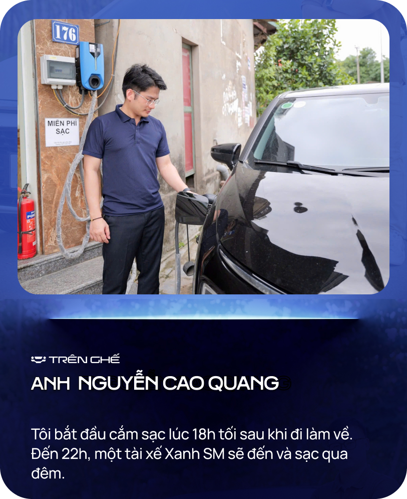 Lắp trụ sạc tại nhà, chủ xe chia sẻ: ‘Tốn chưa đến 15 triệu đồng và 2 ngày làm việc có thể thu được 1,2 triệu đồng/tháng’ - Ảnh 4