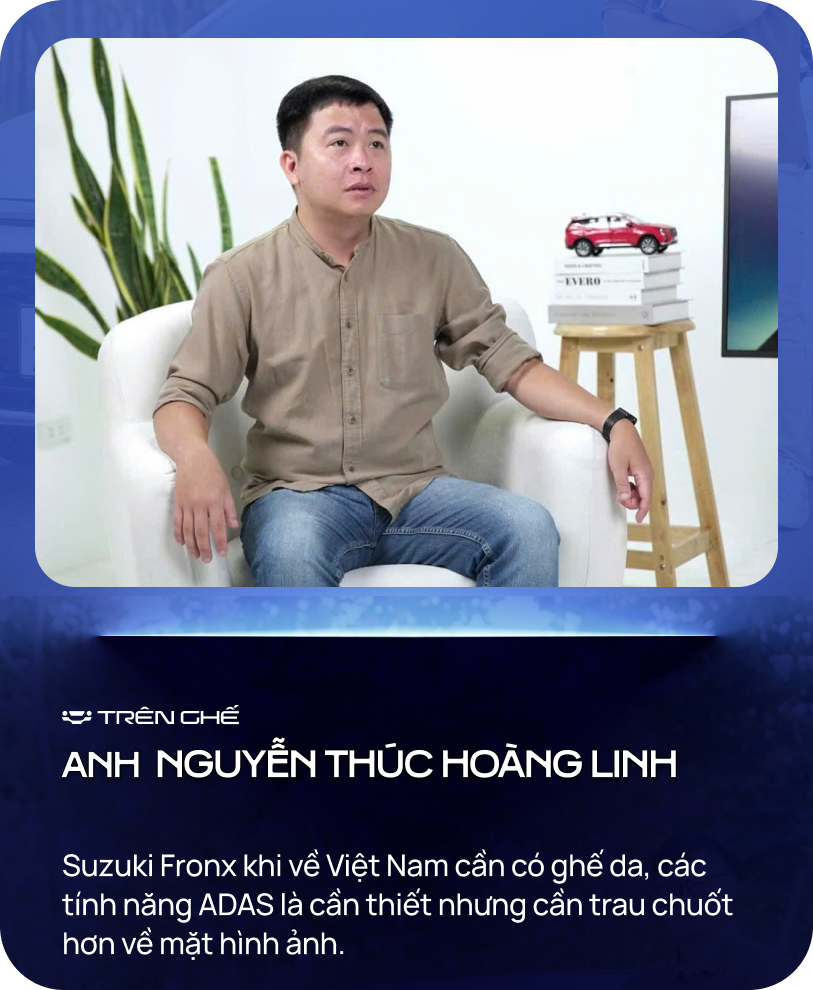 Người Việt hiếm hoi cầm lái Suzuki Fronx: ‘Lái hay,  chất tốt nhưng cần điều này mới bán chạy’ - Ảnh 8
