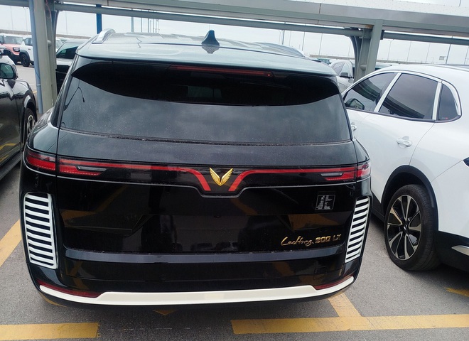 SUV mới giống VinFast VF 9 lộ màu sơn trắng cho thấy nhiều đường nét khác hẳn 'bản gốc', logo đặt nổi kiểu Rolls-Royce - Ảnh 5