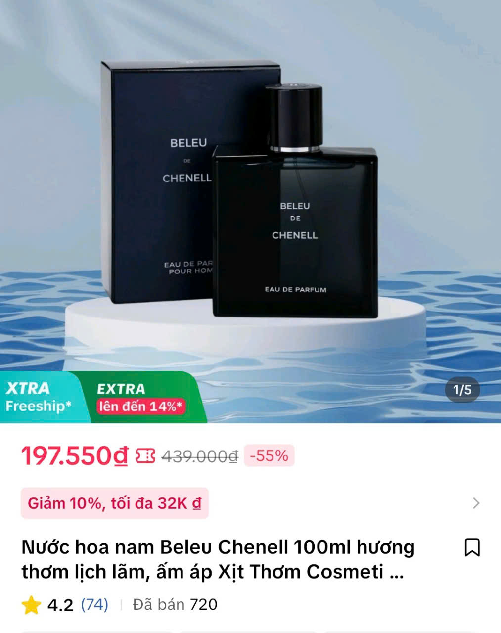 Nước hoa hàng hiệu giá ngang chai nước lọc vẫn bán đầy trên mạng - Ảnh 4