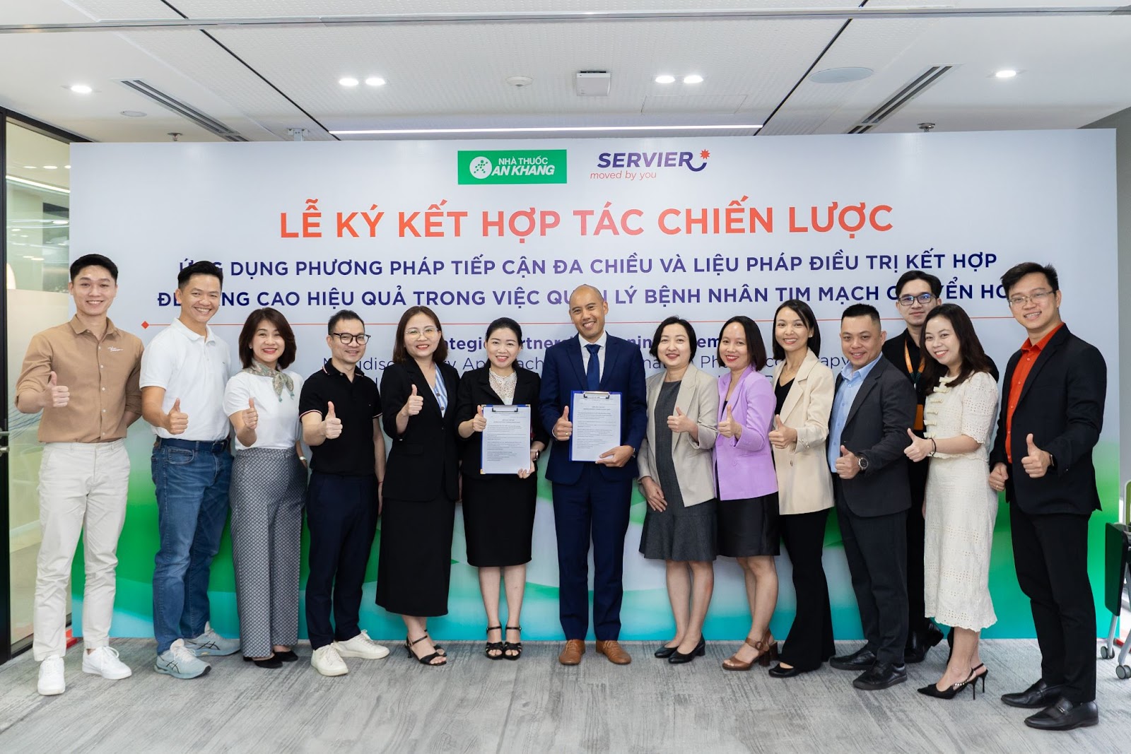 An Khang và Servier Việt Nam hợp tác nâng tầm chăm sóc sức khỏe tim mạch chuyển hóa cho người Việt - Ảnh 1