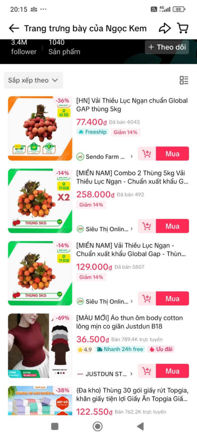 54 tấn vải Lục Ngạn bán hết veo sau phiên live 6 tiếng, PCT Bắc Giang nêu rõ 3 từ "đạt chuẩn sang Mỹ" - Ảnh 8