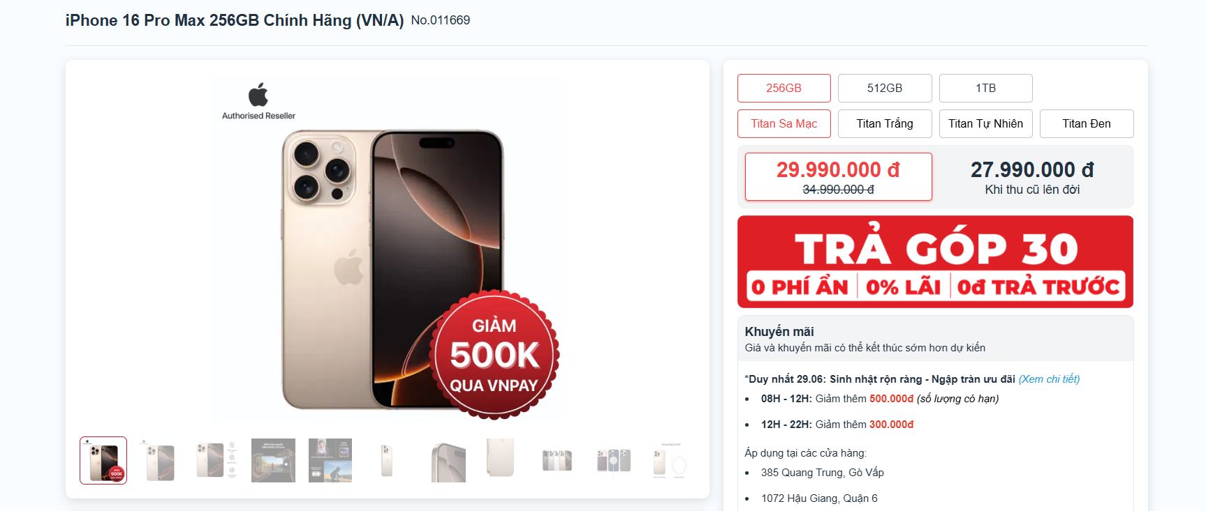 Một mẫu iPhone đang giảm kỷ lục tại Việt Nam - Ảnh 2