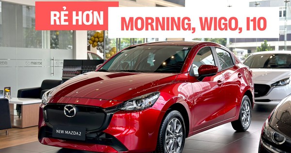 Mazda2 giảm còn 403 triệu đồng, giá thực tế thấp hơn cả Hyundai Grand i10 tiêu chuẩn