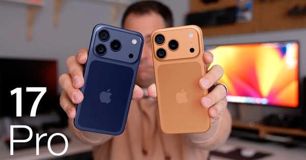 Cận cảnh iPhone 17 Pro Max với màu sắc hoàn toàn mới