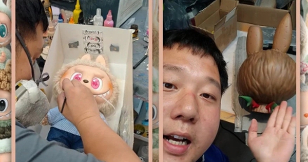 Nở rộ nghề 'bác sĩ' chuyên sửa Labubu