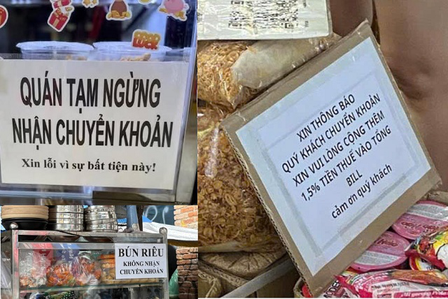 Công an Hà Nội: Từ chối thanh toán bằng chuyển khoản, chỉ nhận tiền mặt là hành vi vi phạm pháp luật có thể bị xử phạt hành chính hoặc truy cứu trách nhiệm hình sự - Ảnh 1
