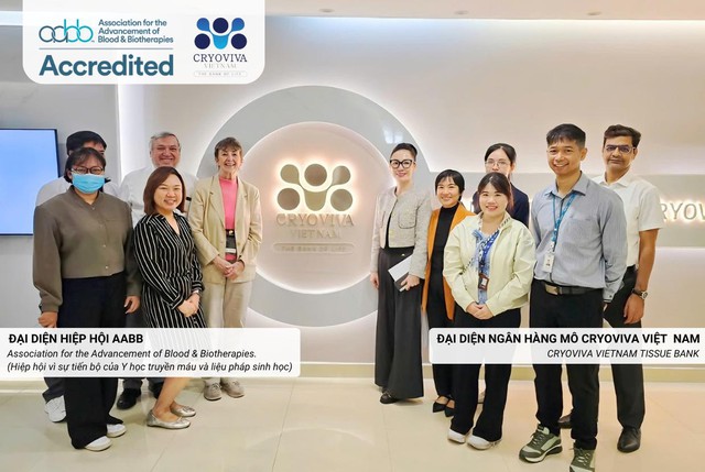 Cryoviva Vietnam đạt chứng nhận AABB, tiêu chuẩn lưu trữ toàn cầu - Ảnh 3