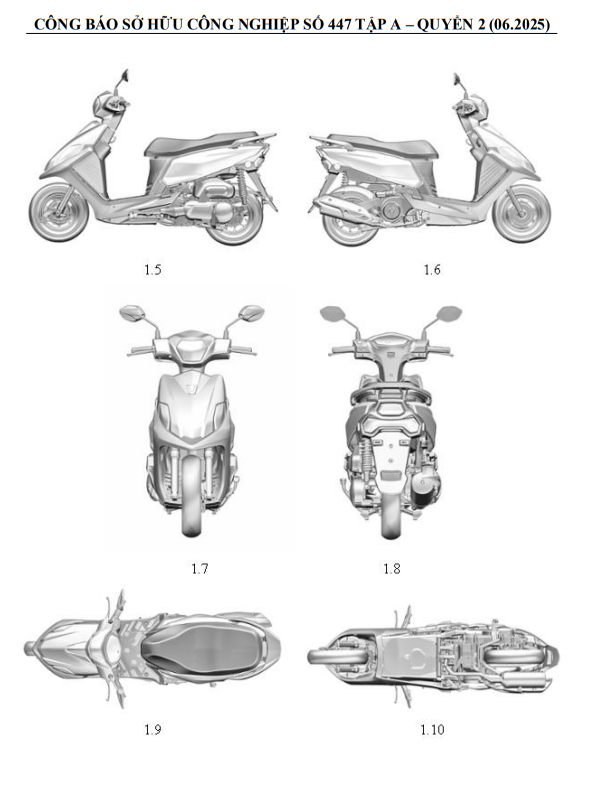 Xe ga 125cc thách thức Honda LEAD được đăng ký: Thiết kế hiện đại, ăn 1,6 lít/100 km tiết kiệm hơn Vision - Ảnh 2
