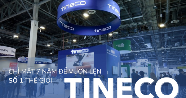 Tineco chỉ mất 7 năm để trở thành hãng số một thế giới về máy lau sàn