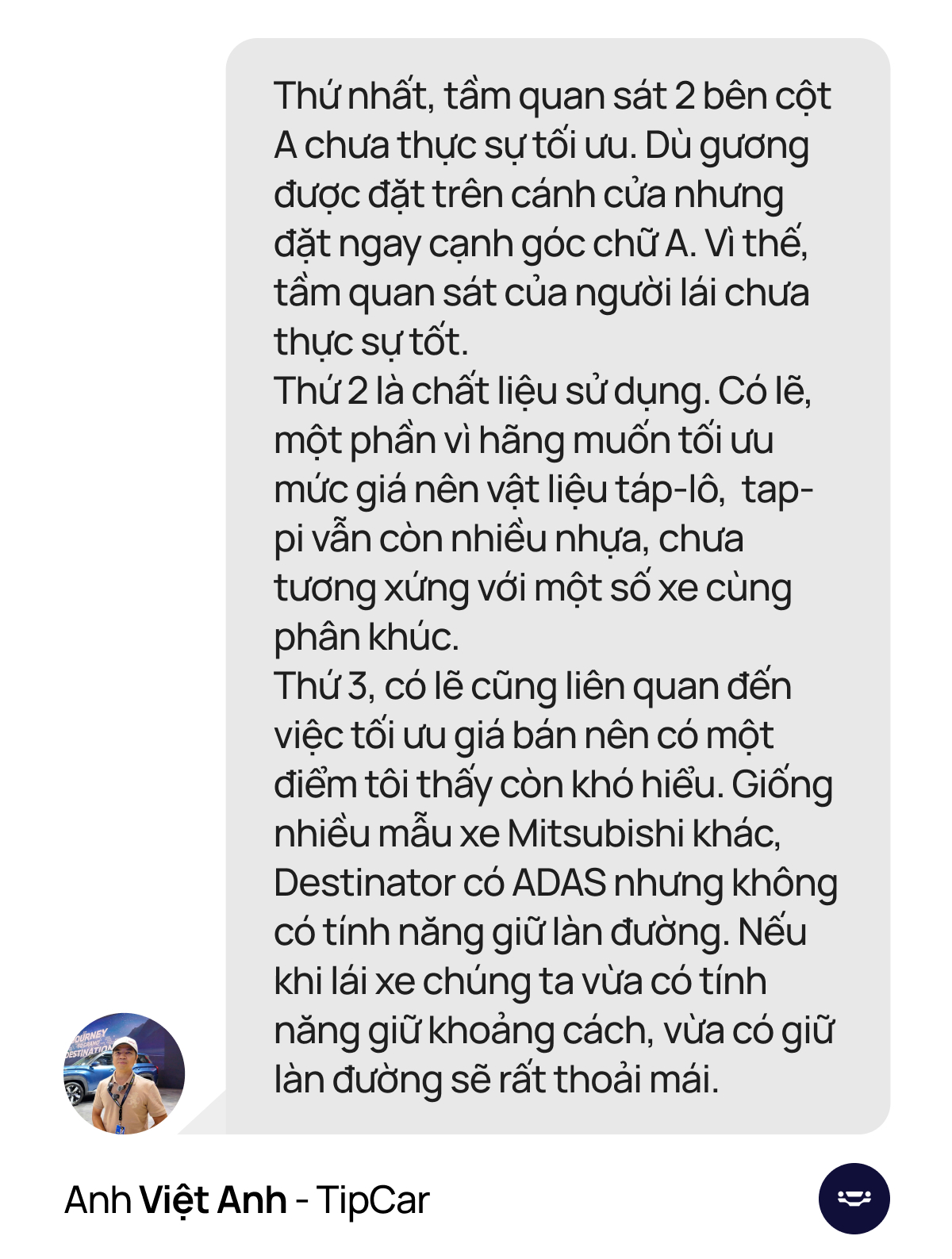 Thích, chưa thích gì trên Mitsubishi Destinator, đây là 10 câu trả lời kèm giá kỳ vọng của các KOL Việt đầu tiên được trải nghiệm trực tiếp từ Indonesia! - Ảnh 26