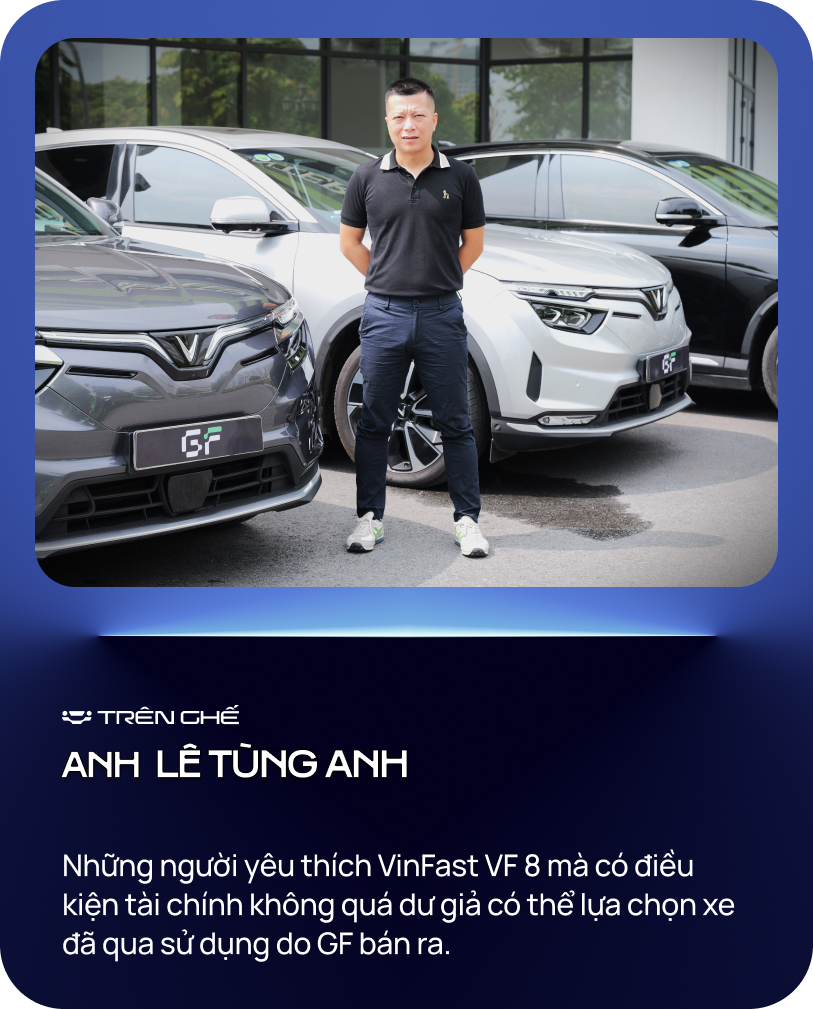 Trải nghiệm VinFast VF 8 đã qua sử dụng từ GF, chuyên gia đánh giá: ‘Các phân hạng phù hợp túi tiền, có điểm tương đương xe mới’ - Ảnh 7