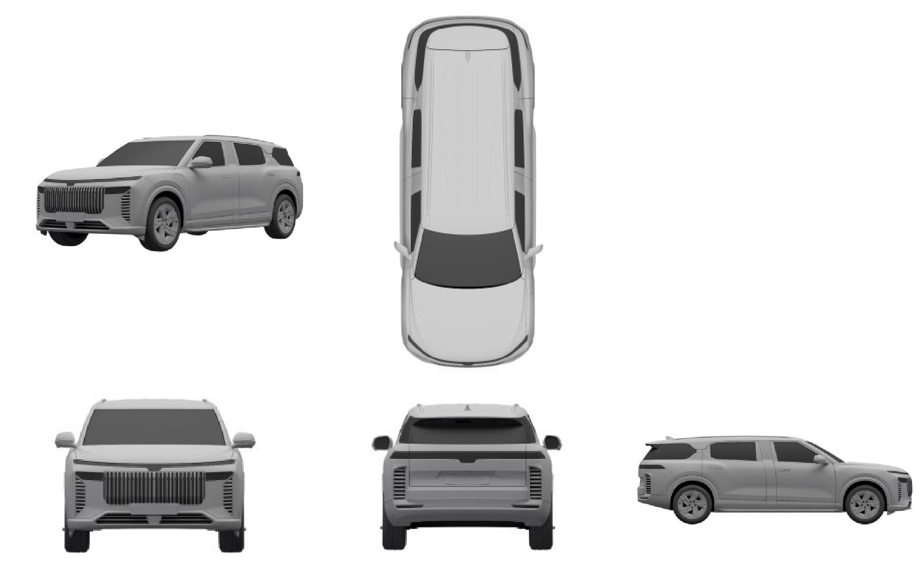 SUV VinFast mới giống VF 9 có bản thiết kế rõ nét mọi góc cạnh: Mặt khác hoàn toàn 'xe gốc', người Việt tham gia 'tạo hình' - Ảnh 2