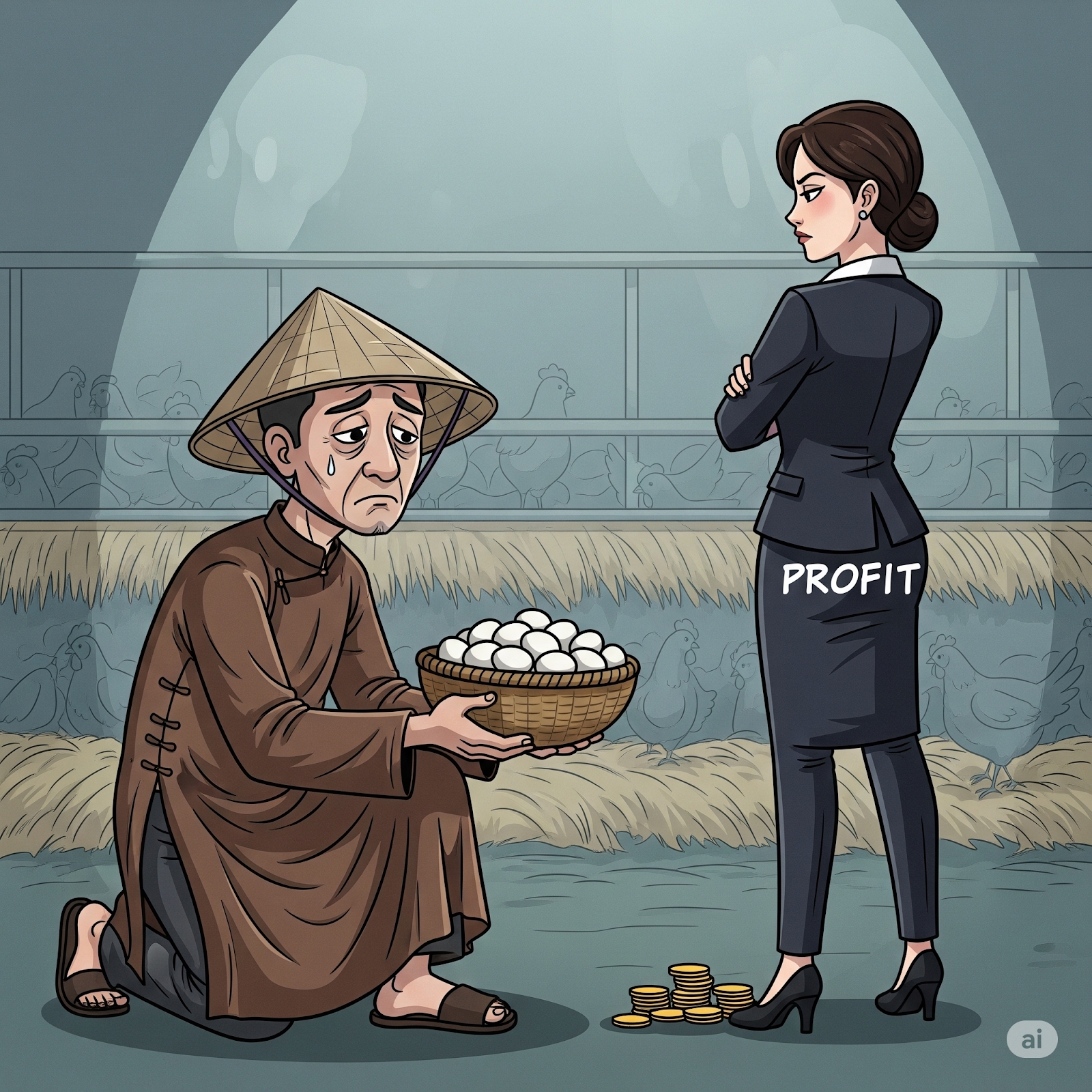 [Chuyện gì đang xảy ra] Quả trứng gà ‘đỏng đảnh’ và ‘chàng nông dân’ gan lì Hoà Phát - Ảnh 2