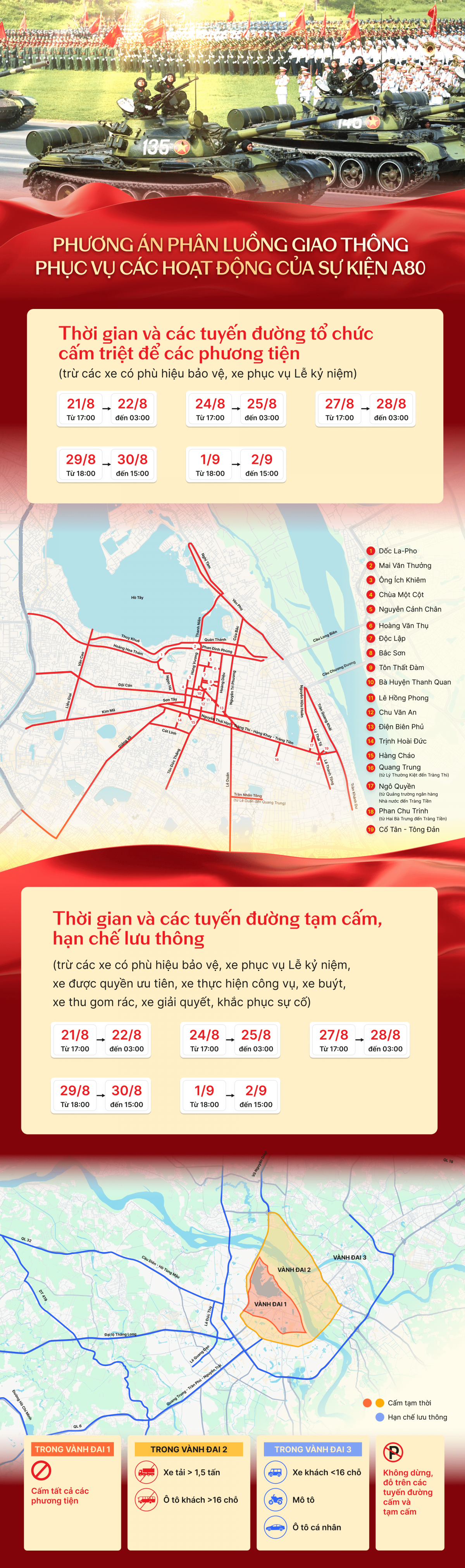 Công an Hà Nội phát thông báo mới tới tất cả người tham gia giao thông từ 11h30 ngày mai - Ảnh 2