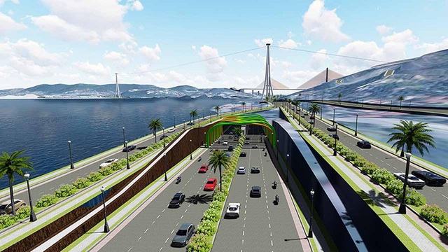 Tập đoàn xây dựng hàng đầu ở Trung Quốc muốn làm "siêu dự án" hầm đường bộ xuyên biển lớn nhất Việt Nam, trị giá lên đến 10.000 tỷ đồng - Ảnh 1