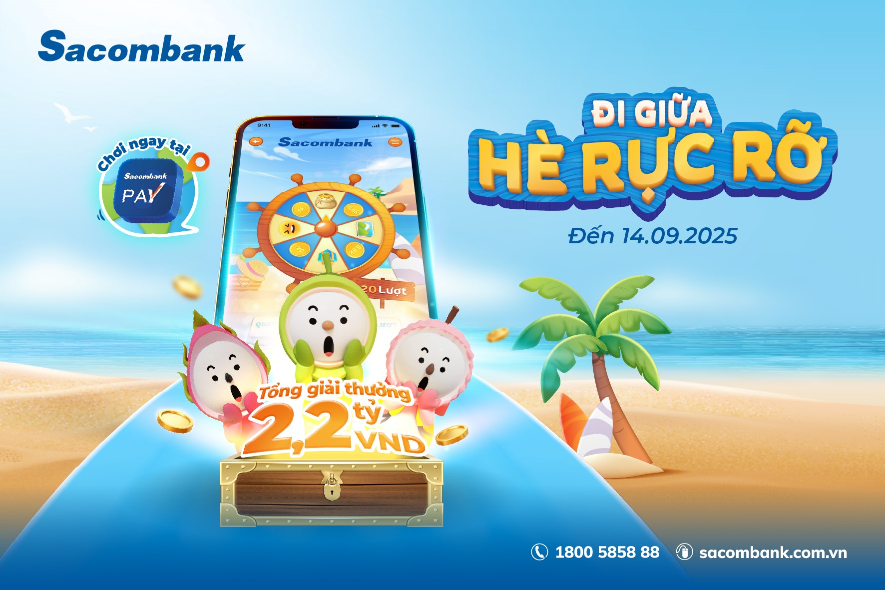 7 mảnh ghép địa danh Việt – 18 triệu đồng: Game mùa hè hot rần rần từ Sacombank - Ảnh 1