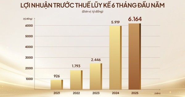 Ngân hàng Lộc Phát (LPBank): Lợi nhuận trước thuế bán niên 2025 đạt gần 6.200 tỷ đồng