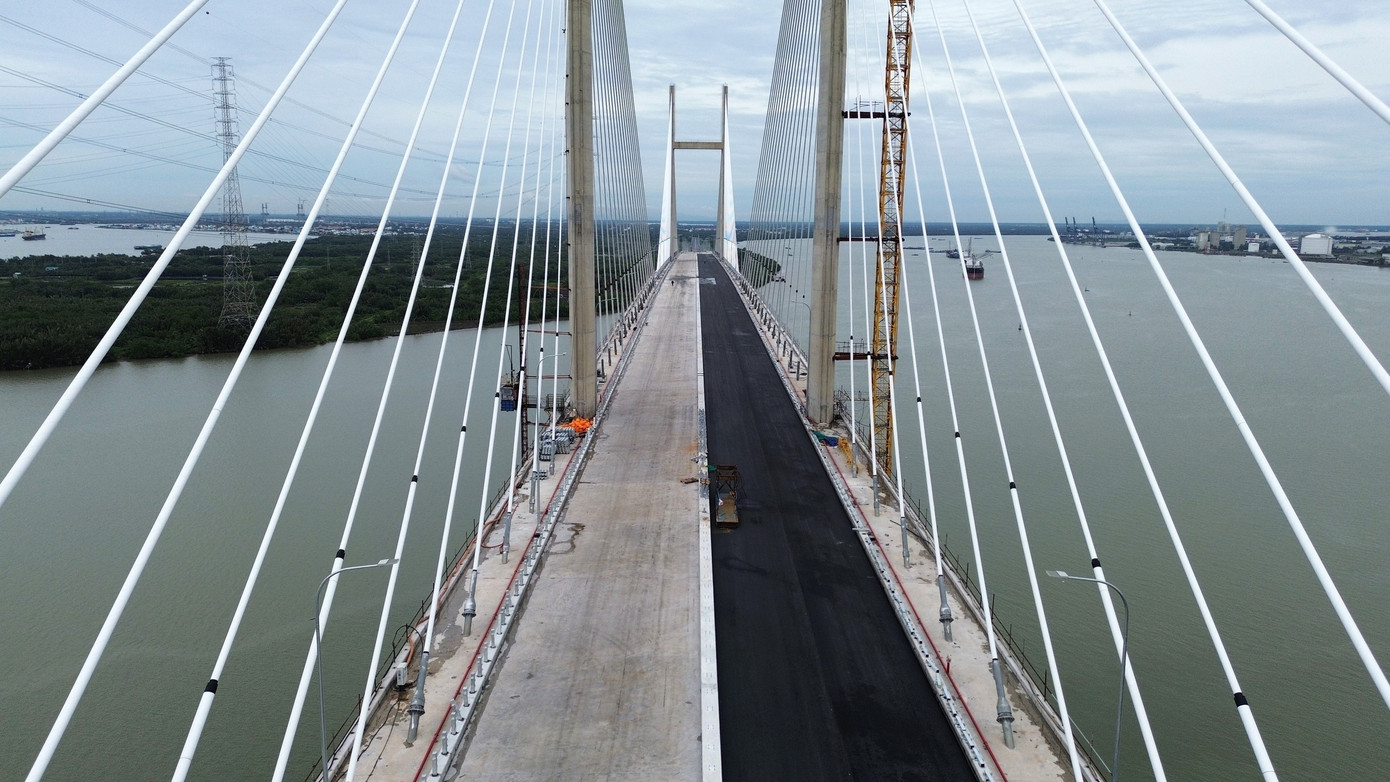 Lộ diện cầu 2.800 tỷ trên cao tốc Bến Lức - Long Thành sắp về đích - Ảnh 5