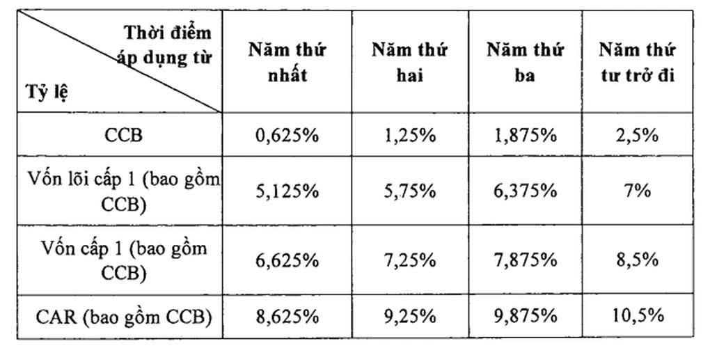 Muốn chia lợi nhuận bằng tiền mặt ngân hàng phải vượt qua '4 lớp vốn' - Ảnh 2