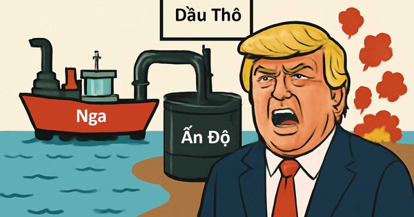 Chỉ một biểu đồ lột tả chân thực "nỗi đau" của nền kinh tế "cộm cán" BRICS: Từng được chính phía Mỹ "nhờ" mua dầu Nga nhằm ngăn giá tăng vọt, giờ đây lại bị ông Trump đánh thuế lên tới 50%