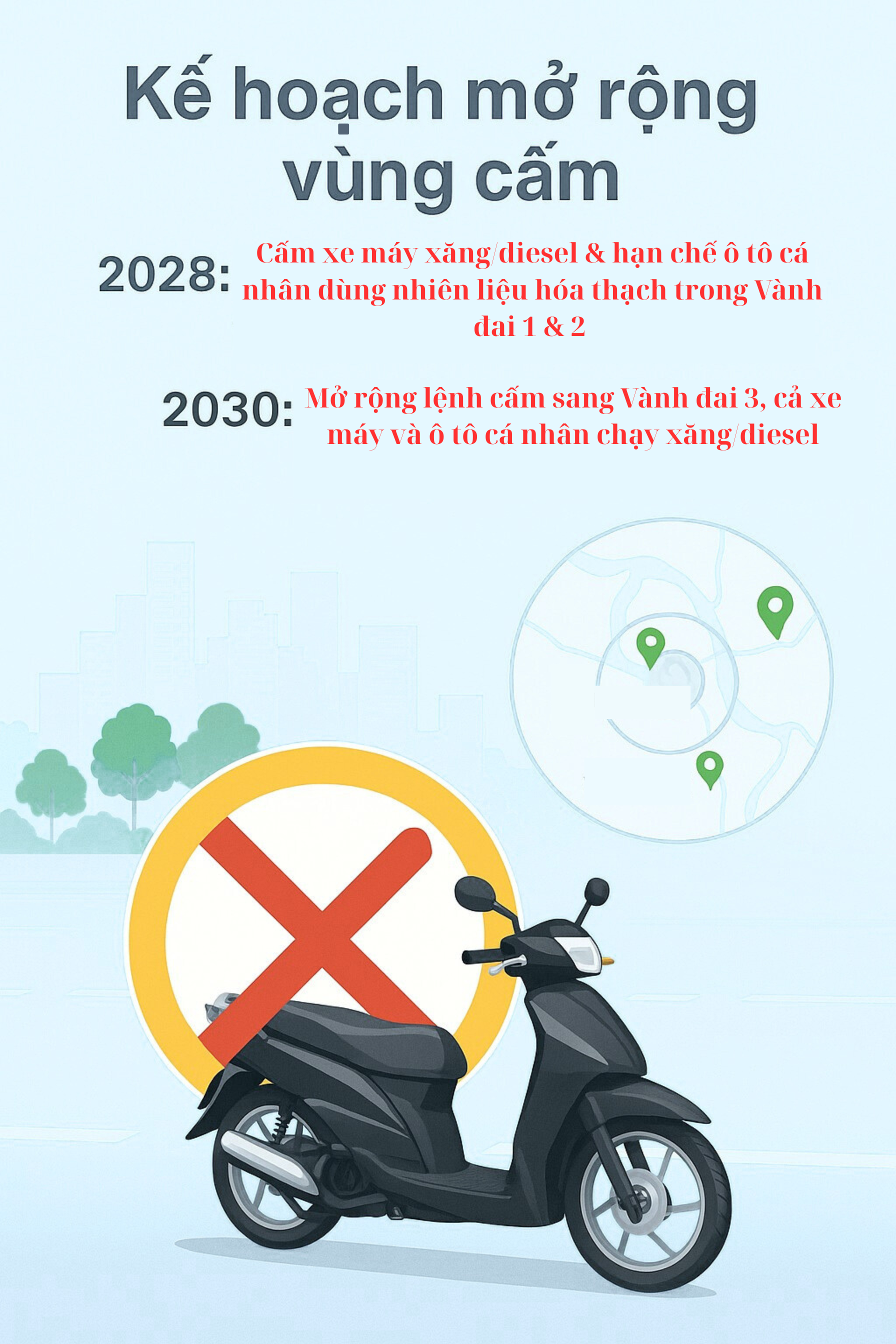 Quy định quan trọng liên quan đến 5,6 triệu xe máy chạy xăng ở Hà Nội sẽ có hiệu lực ngay từ 1/1/2026? - Ảnh 2