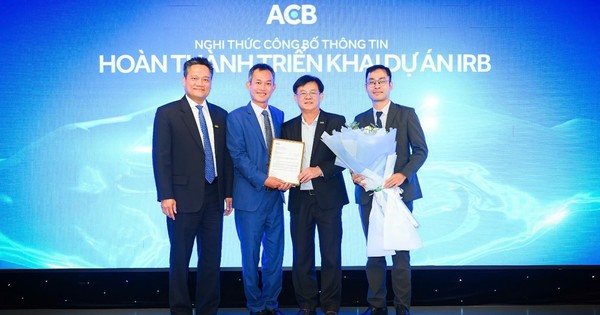 ACB: Hoàn thành dự án tính vốn theo Basel III, khẳng định chiến lược quản trị rủi ro hàng đầu