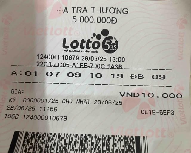Xác suất trúng là một trên 8,14 triệu vé, vị khách ẵm 127 tỷ Jackpot 1 của Vietlott: Dãy số là gì? - Ảnh 2