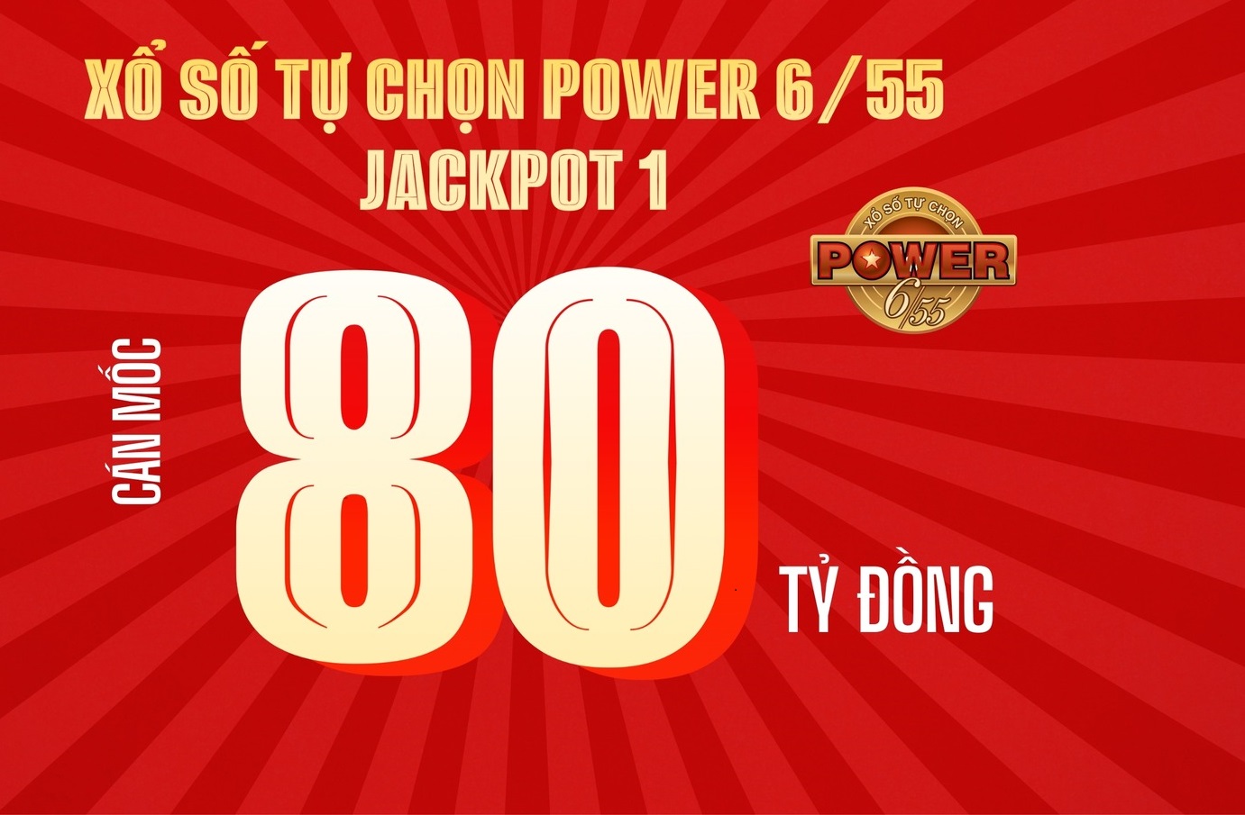 Vietlott Power 6/55 chính thức cán mốc 80 tỷ đồng: Lịch sử sẽ lặp lại? - Ảnh 1