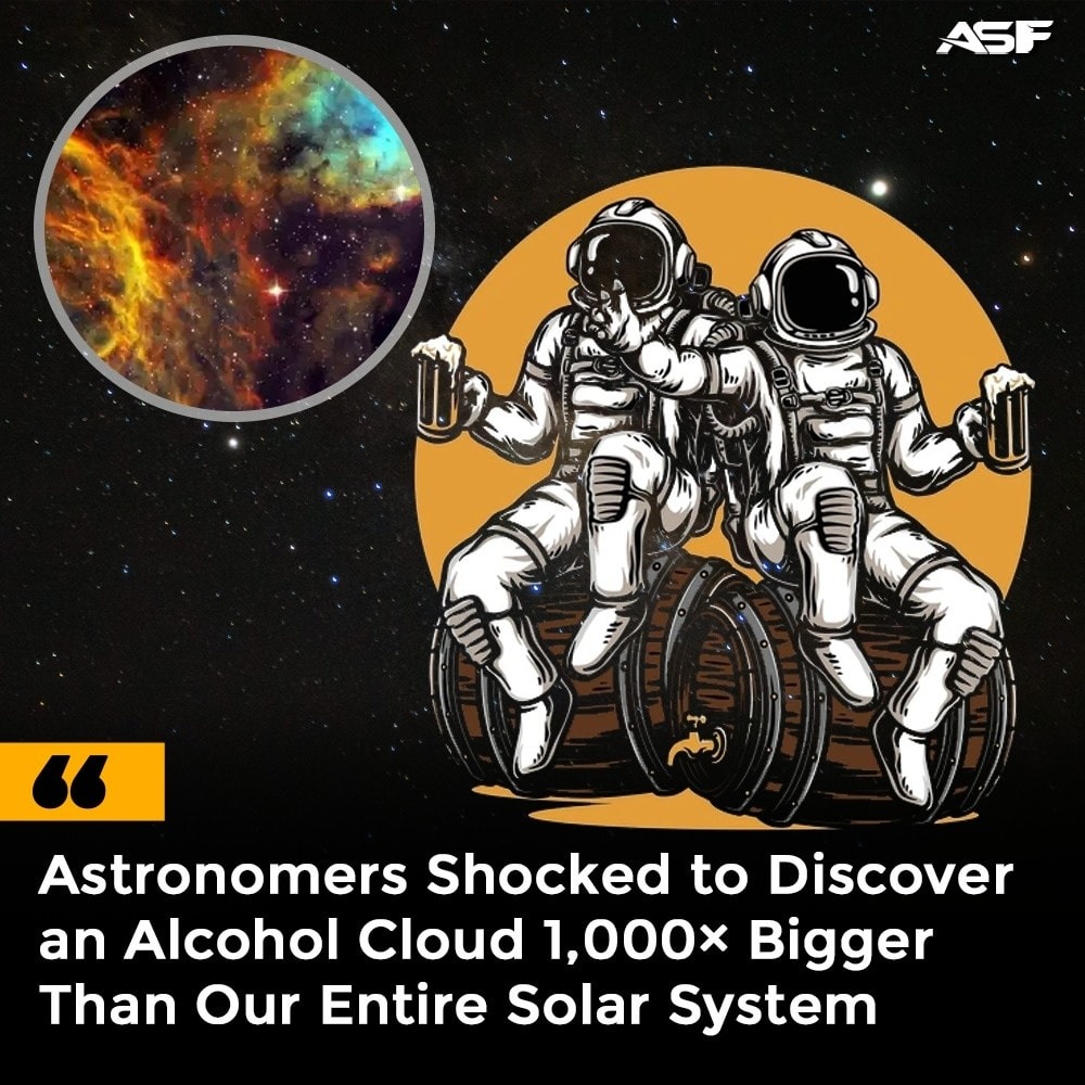 Phát hiện đám mây 'rượu' khổng lồ, chứa đủ cồn để sản xuất 300.000 lít bia cho mỗi người mỗi ngày trong một tỷ năm - Ảnh 2