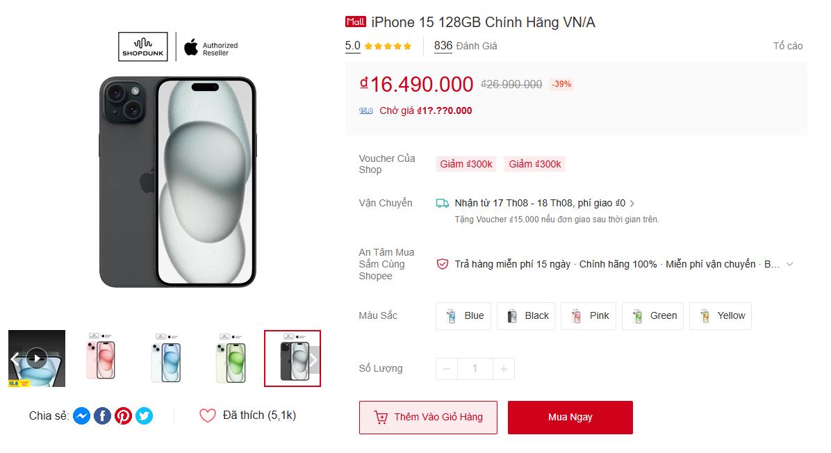 Lên Shopee săn deal iPhone đang giảm giá mạnh, hàng ngon mà lại rẻ - Ảnh 1