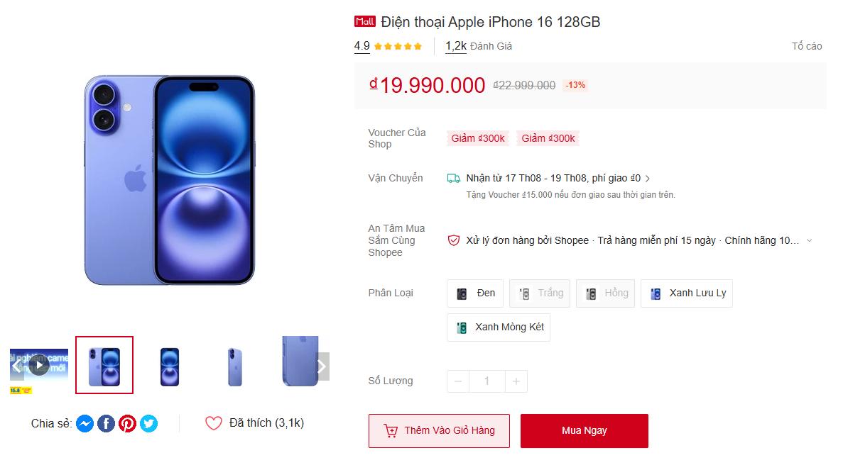 Lên Shopee săn deal iPhone đang giảm giá mạnh, hàng ngon mà lại rẻ - Ảnh 2