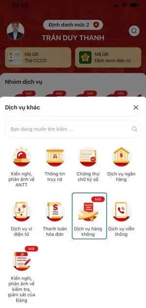 Hành khách bay Vietnam Airlines phải biết: Cách check in online cực nhanh trên ứng dụng VNeID - Ảnh 2