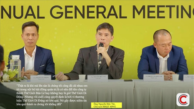 Chủ tịch Nguyễn Đức Tài: Nội bộ hội đồng quản trị Thế Giới Di Động từng cãi nhau 'ỏm tỏi', tính đổi tên công ty thành Thế Giới Bán Lẻ - Ảnh 1