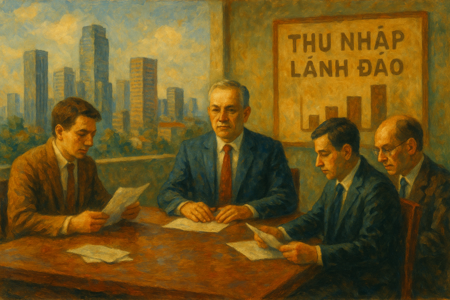 Hé lộ thu nhập của các lãnh đạo công ty bất động sản trong nửa đầu năm 2025 - Ảnh 1