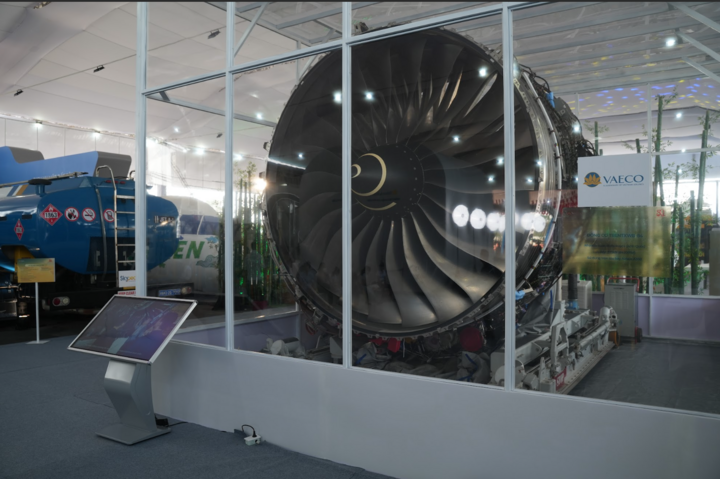 Chiêm ngưỡng 'trái tim' Airbus A350 của Vietnam Airlines tại Triển lãm A80 - Ảnh 8