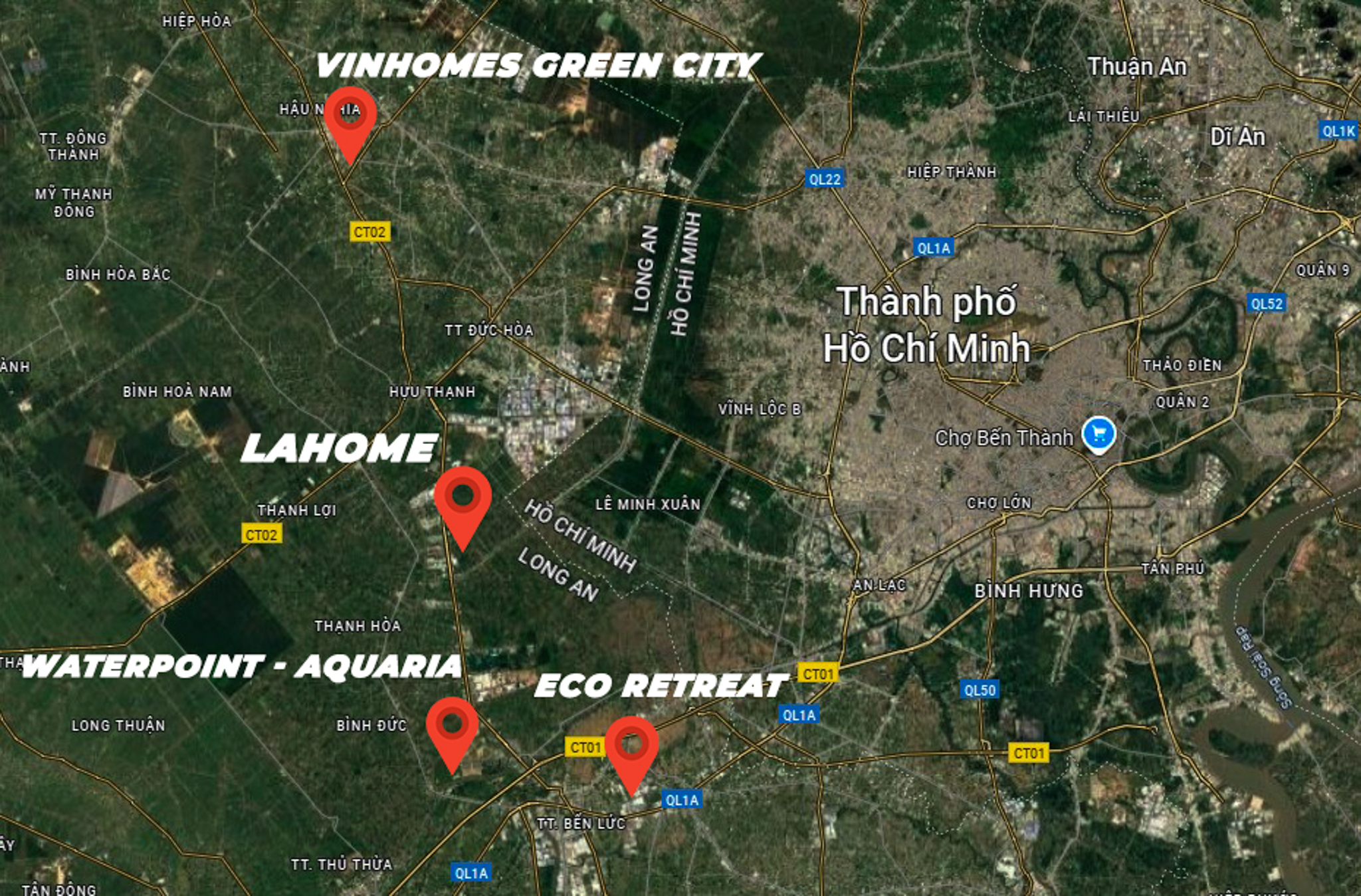 Toàn cảnh đoạn vành đai 3 qua Long An cũ: Đường đang trải nhựa, sắp thông xe...loạt dự án xung quanh cháy hàng, tăng giá - Ảnh 9