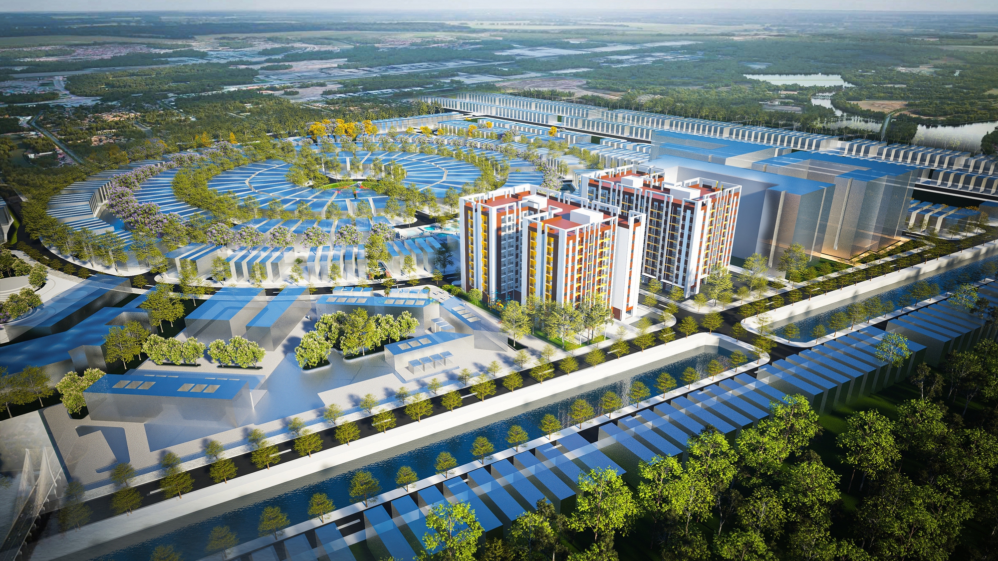 T&T của bầu Hiển khởi công dự án nhà ở xã hội tại “xứ tôm, đất mũi”: Sẽ có hơn 1.200 căn hộ, đáp ứng nhu cầu an cư cho gần 5.000 người - Ảnh 1