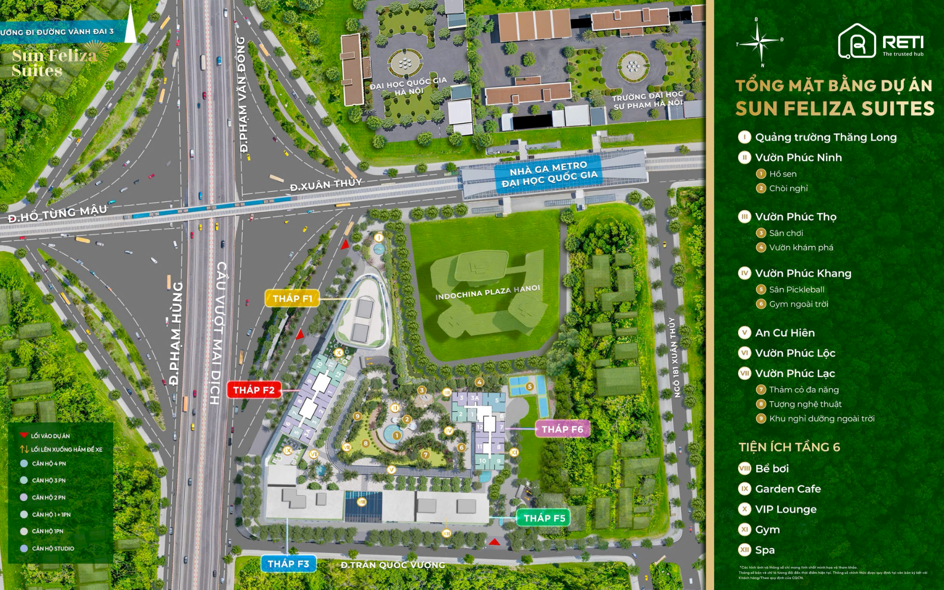 Chính thức ra mắt căn hộ cao cấp chuẩn 6 sao Sun Feliza Suites Cầu Giấy tòa F5 và toà F6 - Ảnh 2